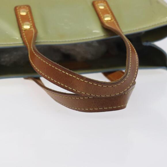 LOUIS VUITTON Monogram Vernis Reade PM Hand Bag Baby Blue - Picture 7 of 16